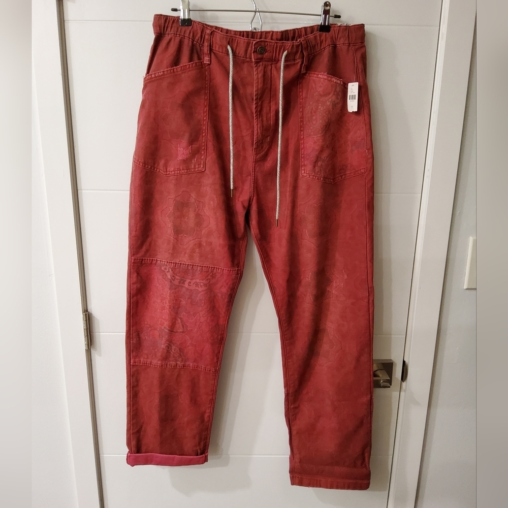 Anthropologie Pilcro The Trailblazer Pants Size L - Picture 4 of 14